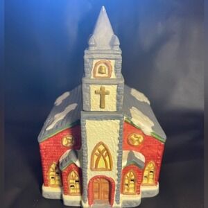 Memories Collection Vintage Christmas village Church